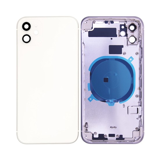 Back Cover+Frame Apple iPhone 11 White